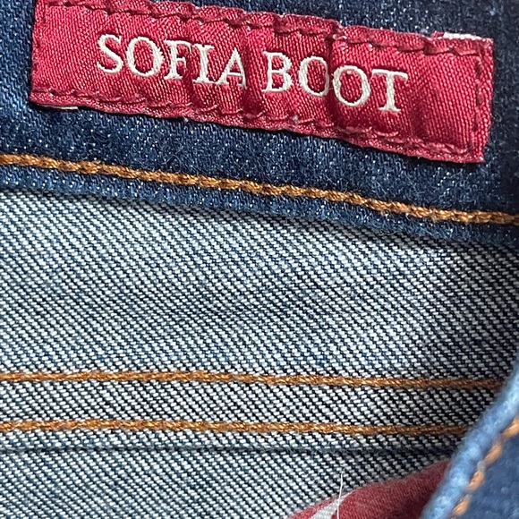 Lucky Brand boot cut Jean with raw hem women’s size 8 - Picture 6 of 9